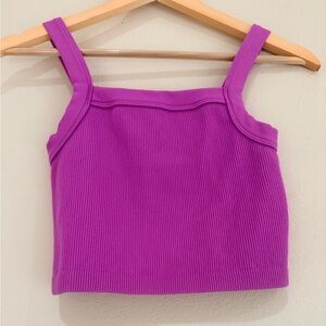 Cotton On  Pink Ribbed Tank Size Medium